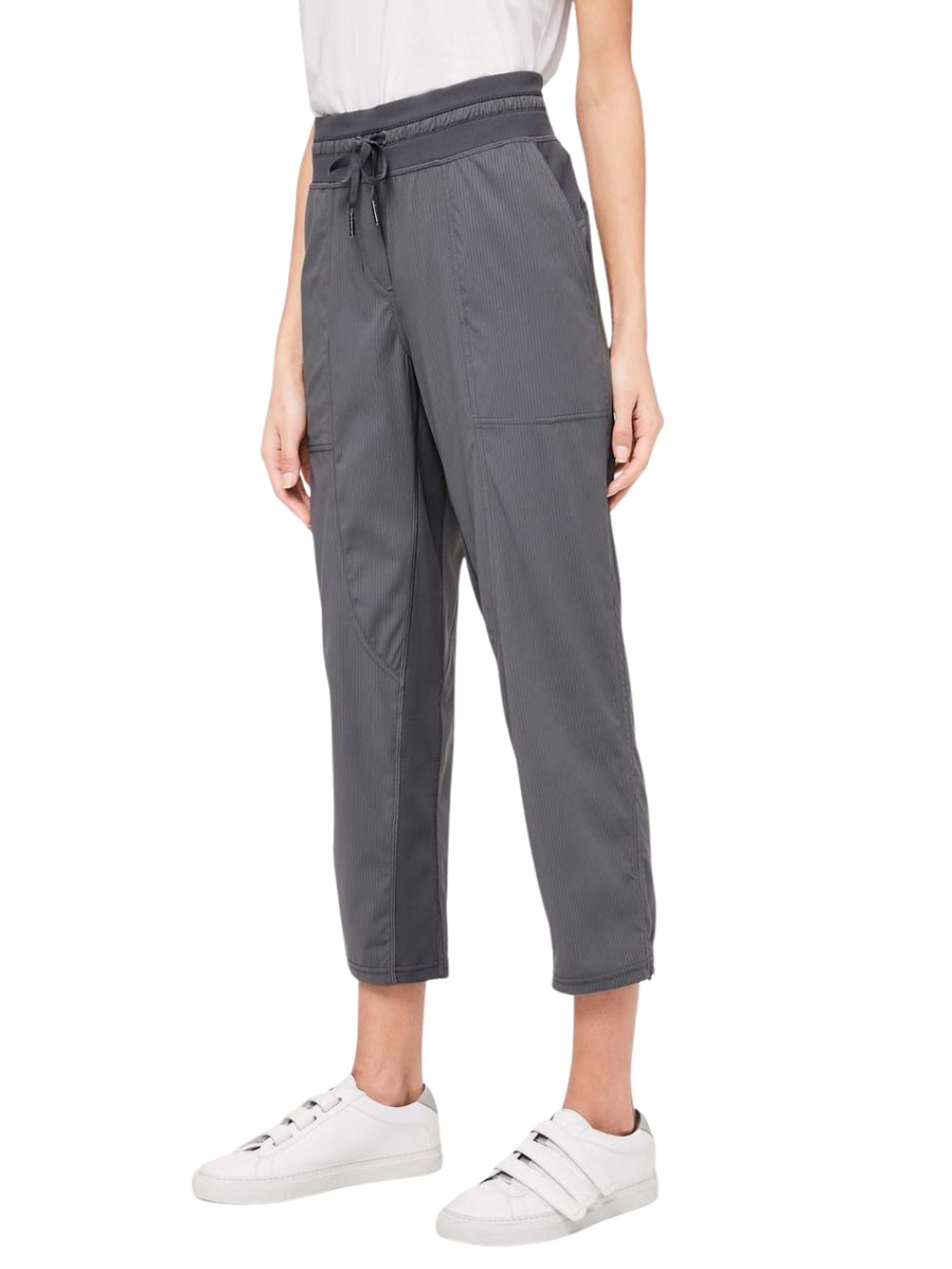 Lululemon Dance Studio Crop *25" Size 8 Titanium Gray Mid-rise Pants